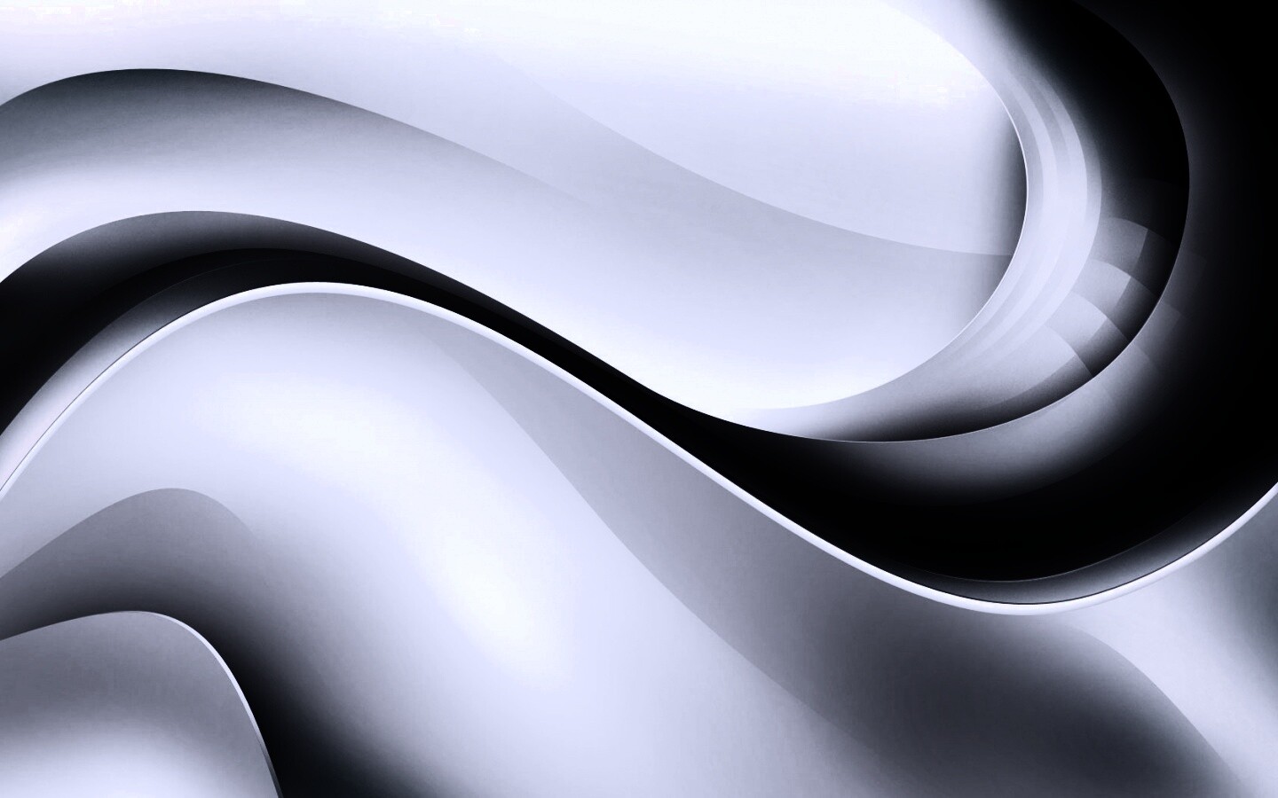 Волнистая графическая абстракция обои