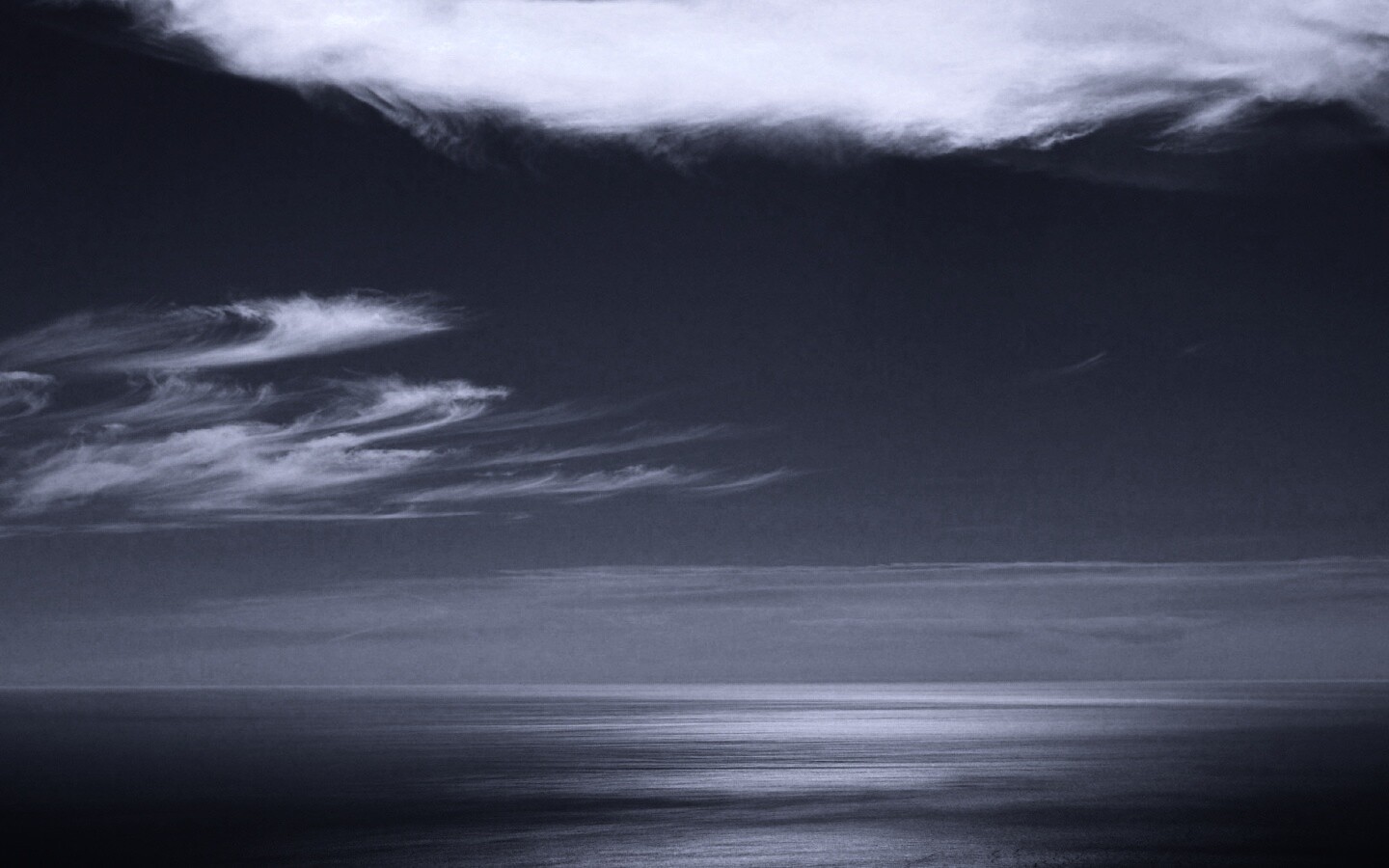 Чистый морской горизонт обои