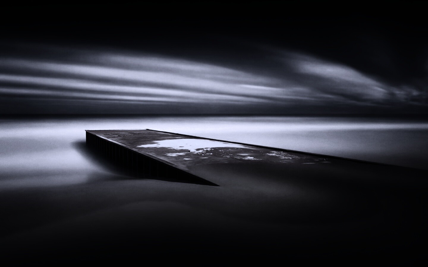 Пирс на пляже обои