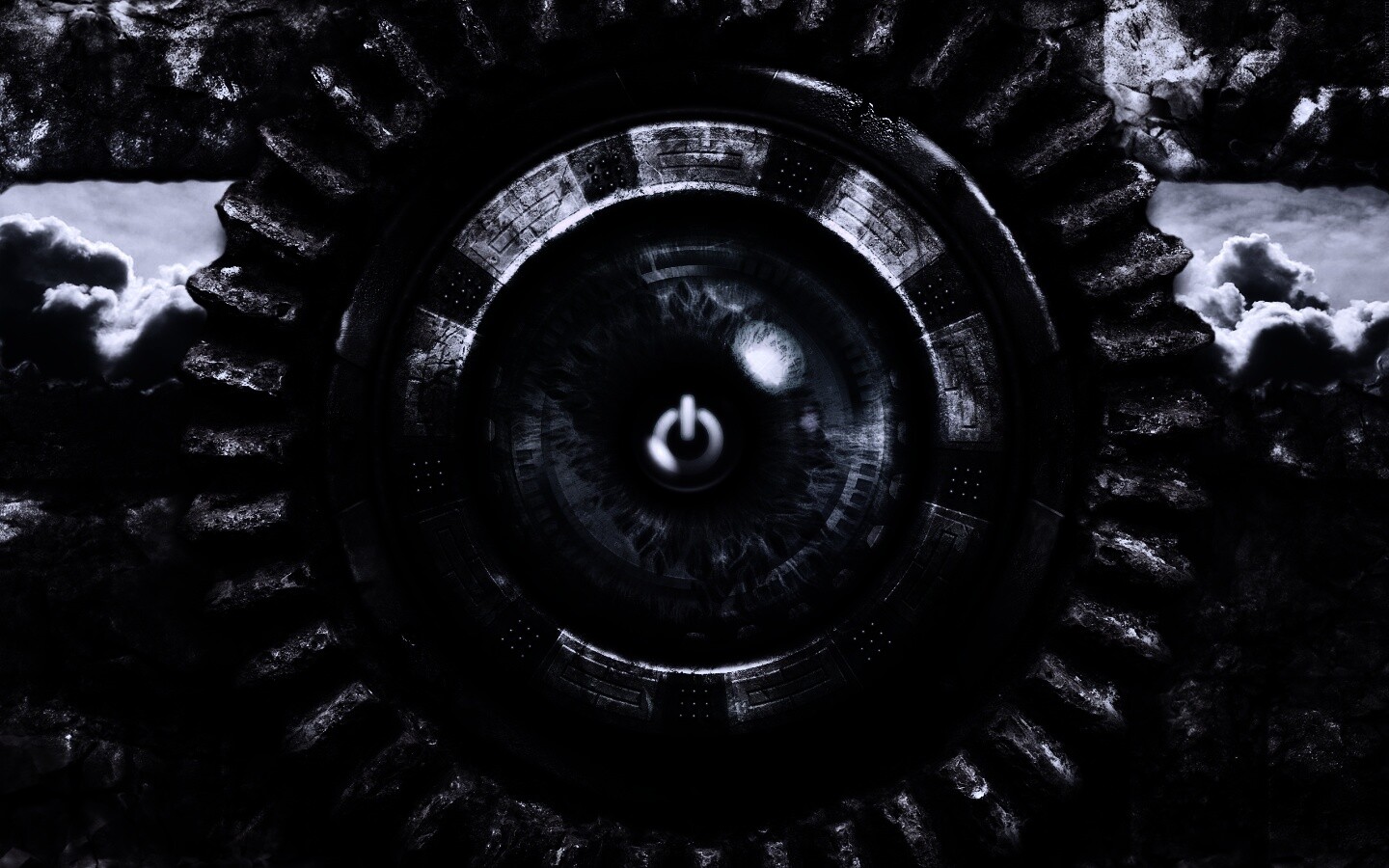 Фэнтезийная кнопка выключения обои