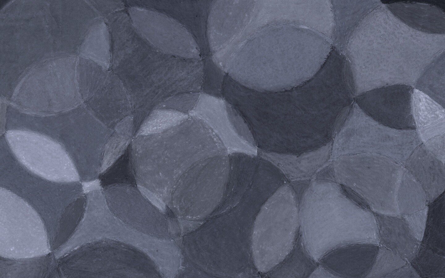 Голубые круги обои