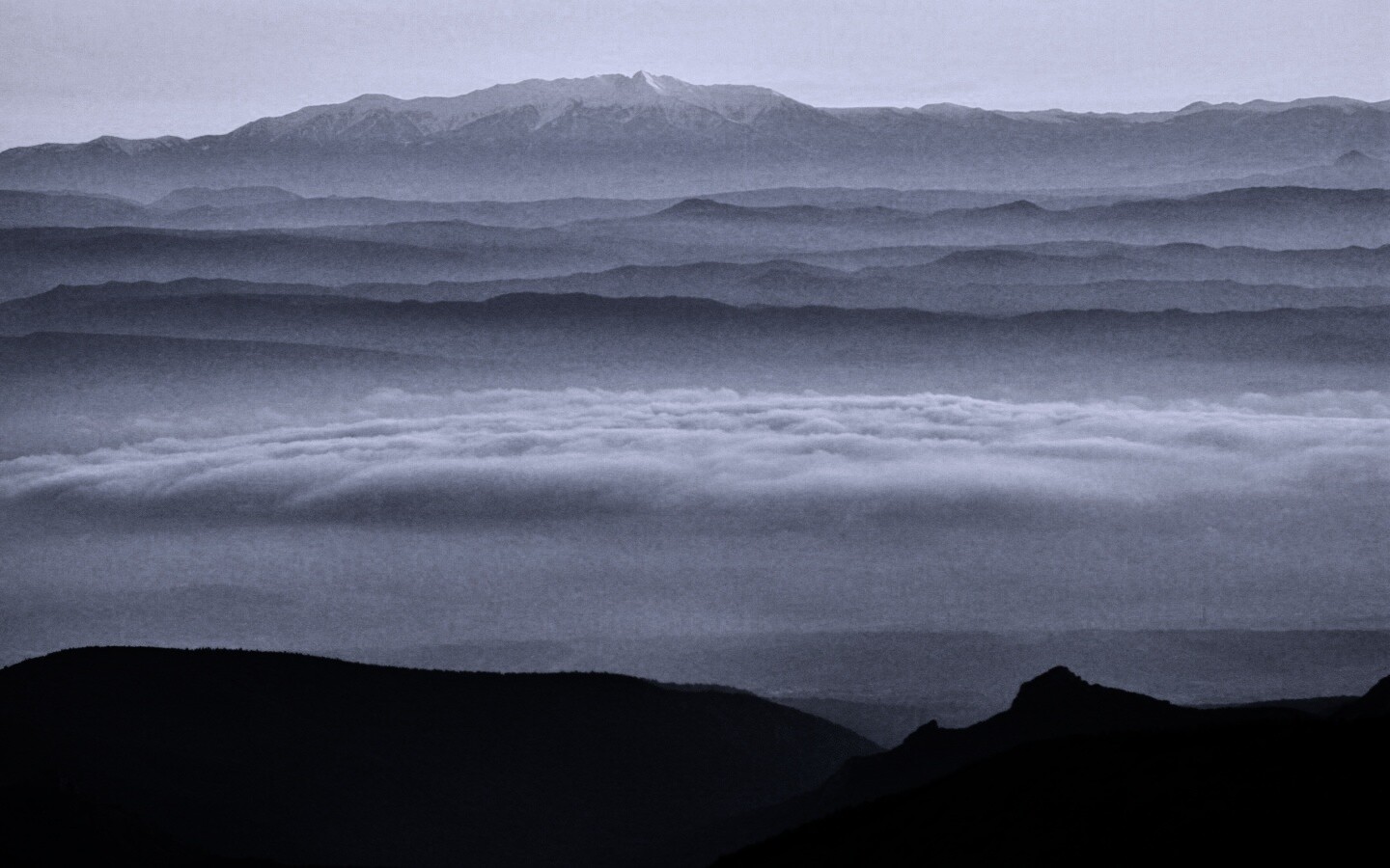 Слой тумана обои