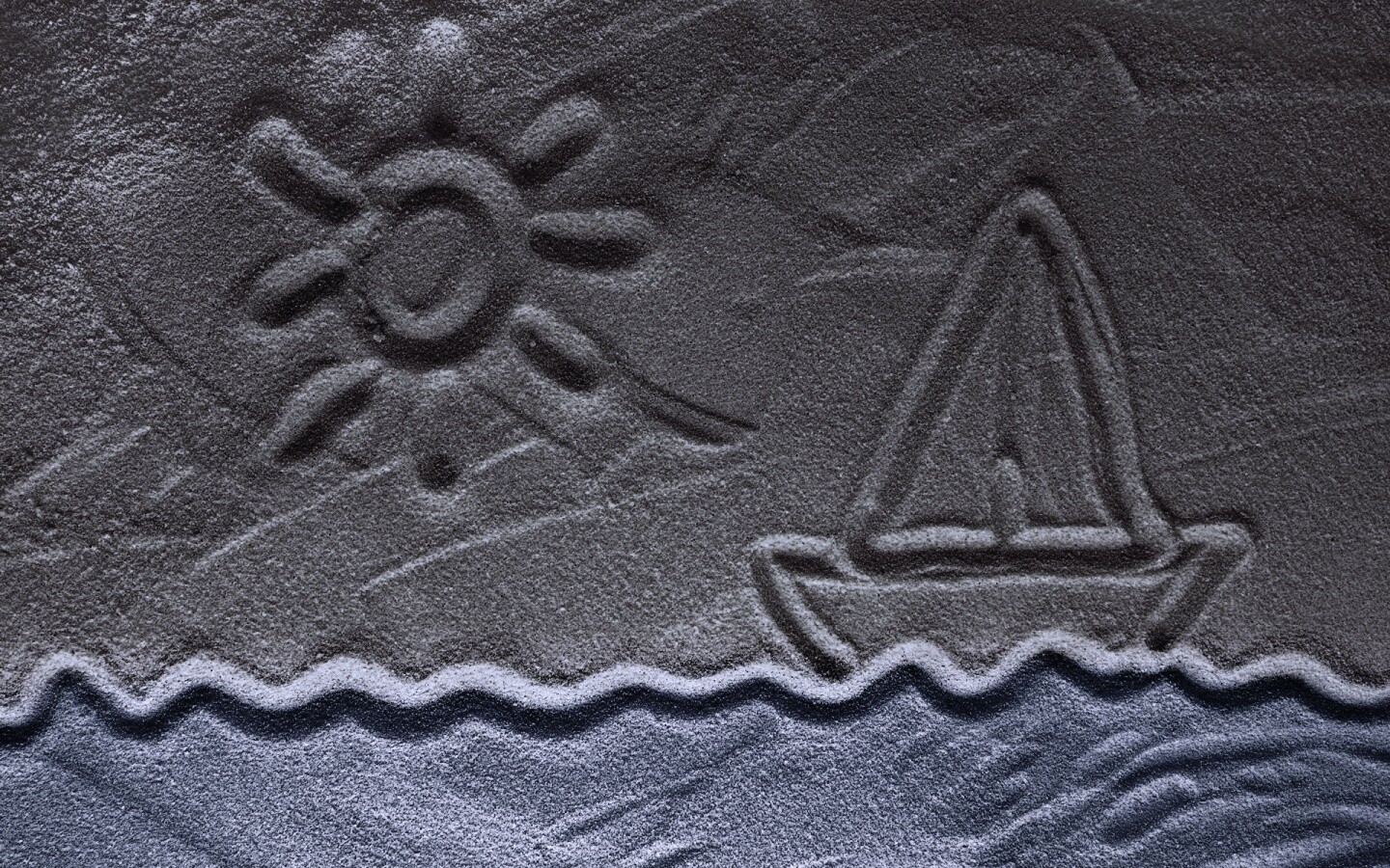 Рисунки на песке обои