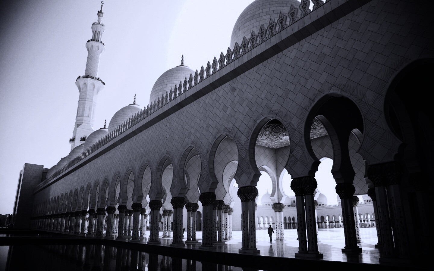 Мечеть шейха в Абу-Даби обои