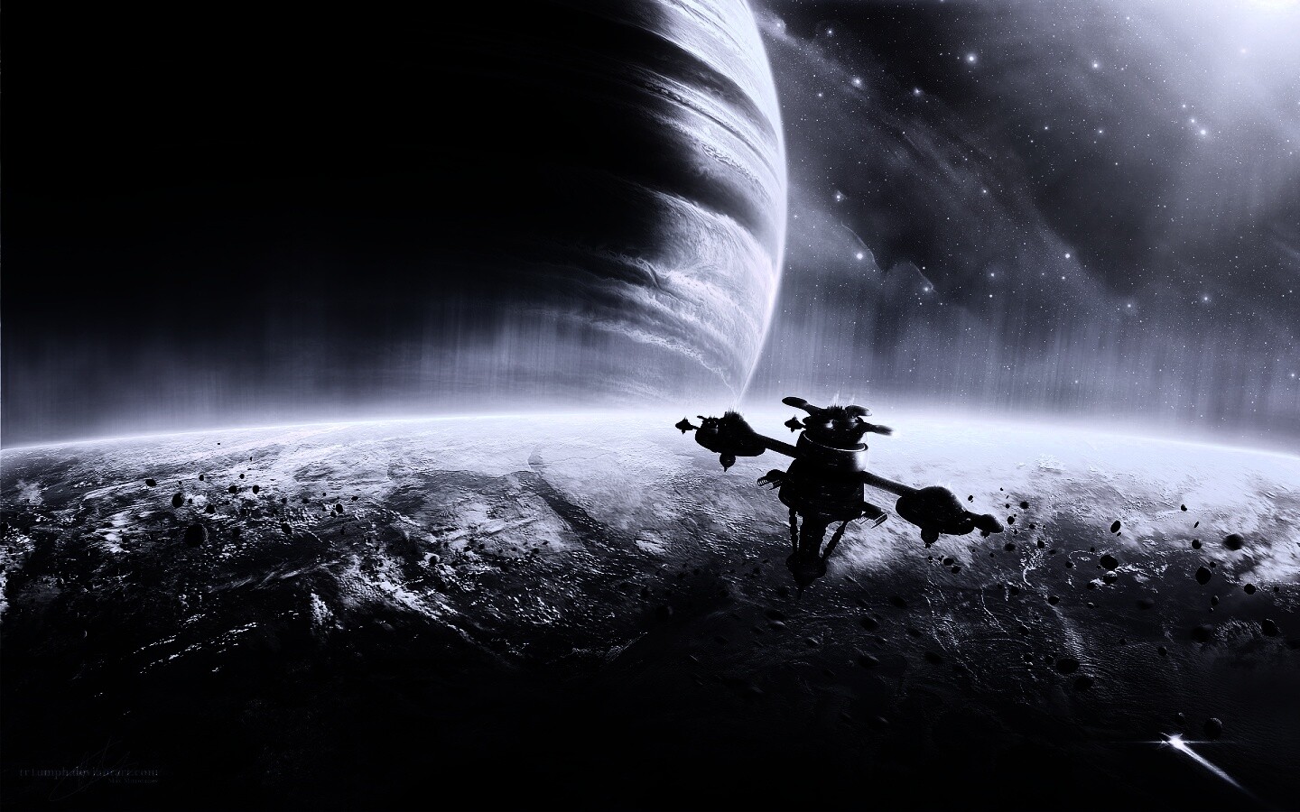 Космический корабль обои