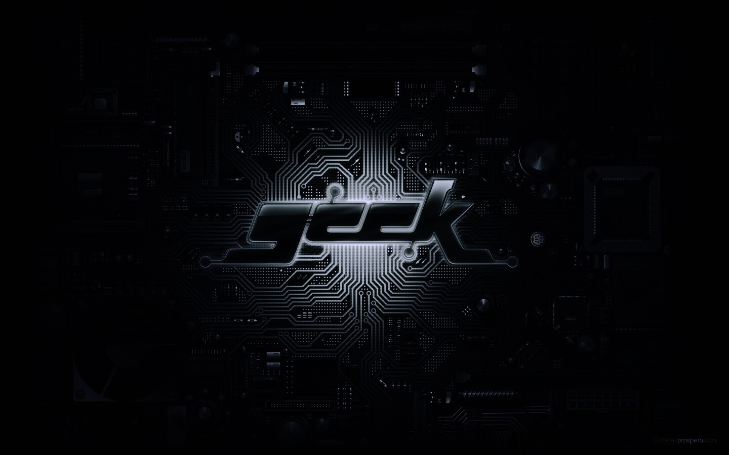 Печатная плата Geek обои