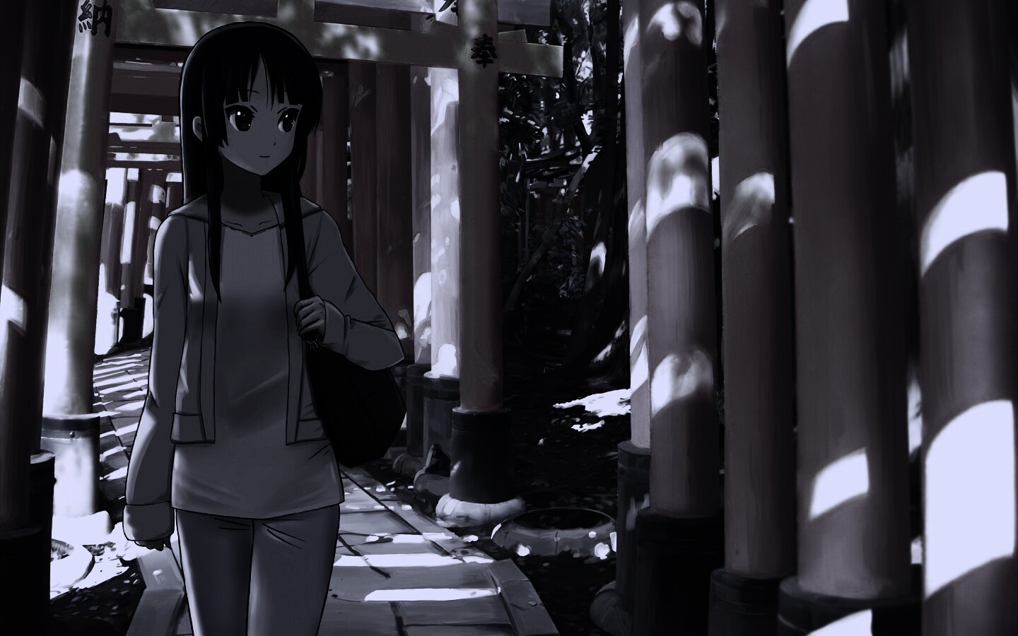 Акияма Мио обои