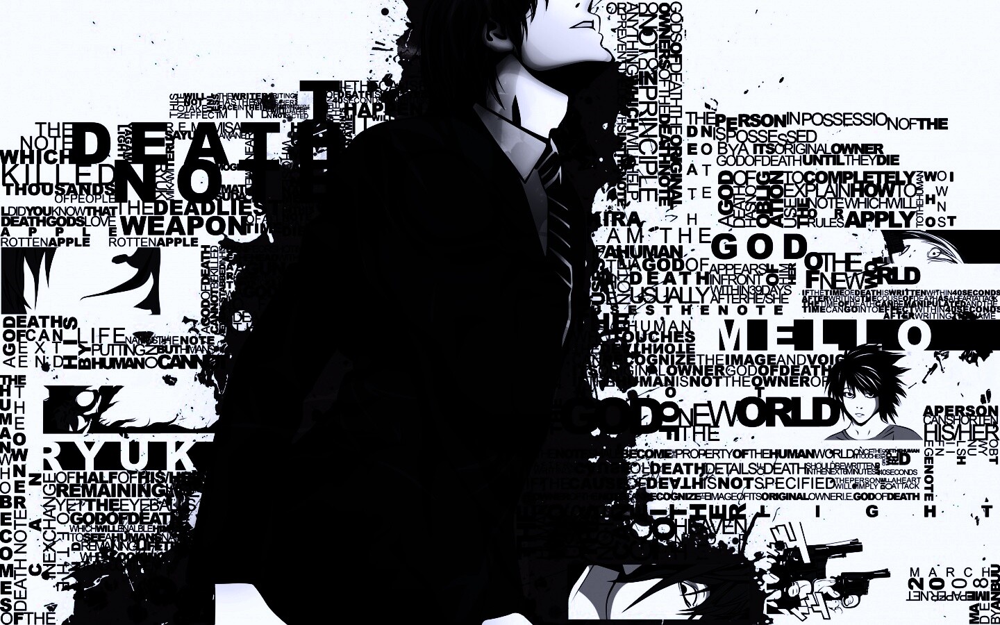 Лайт Ягами (Кира) из Тетради смерти обои