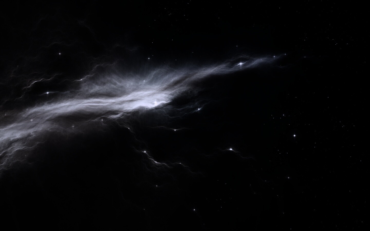 Туманность в глубинах космоса обои