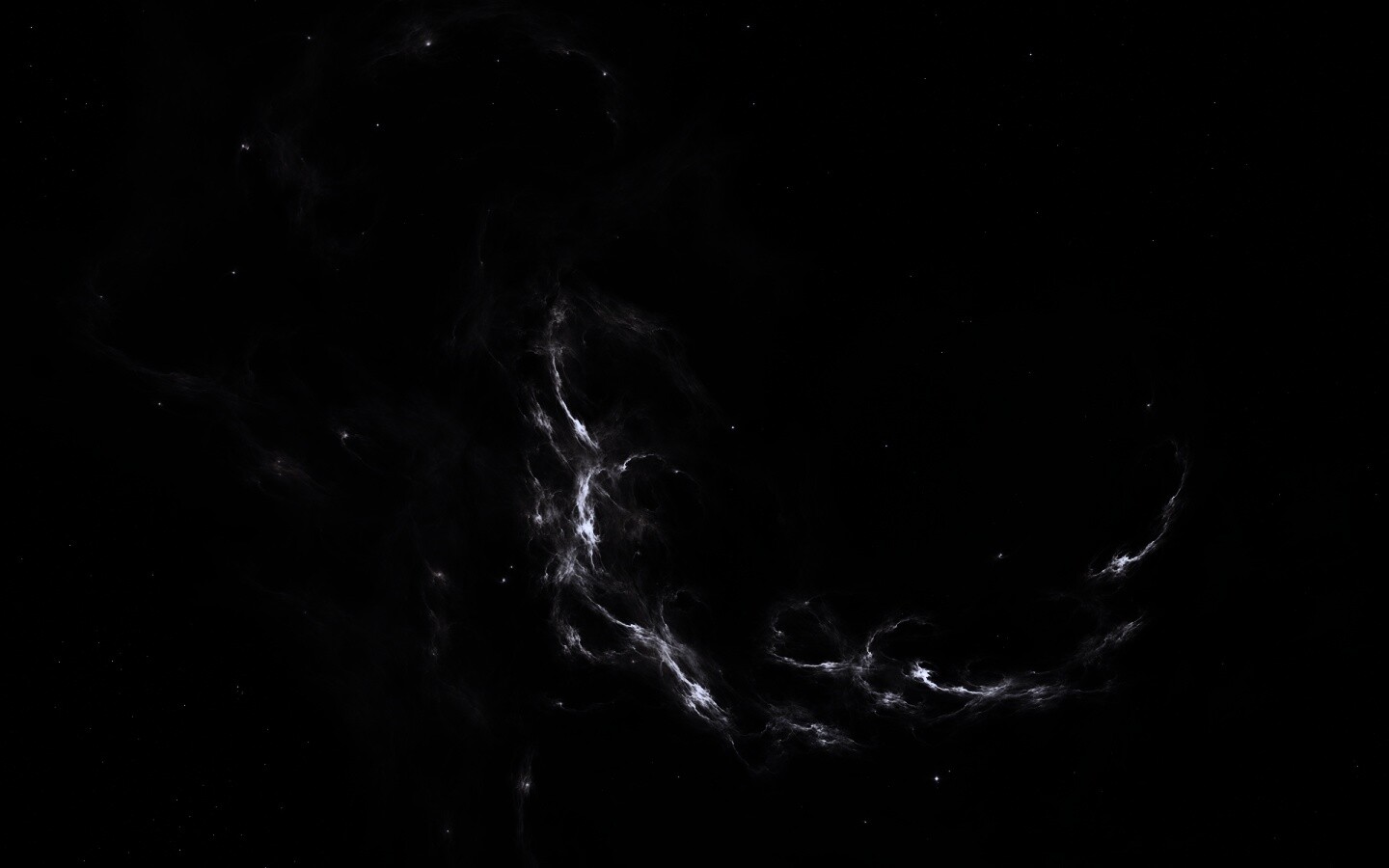 Яркая космическая туманность обои