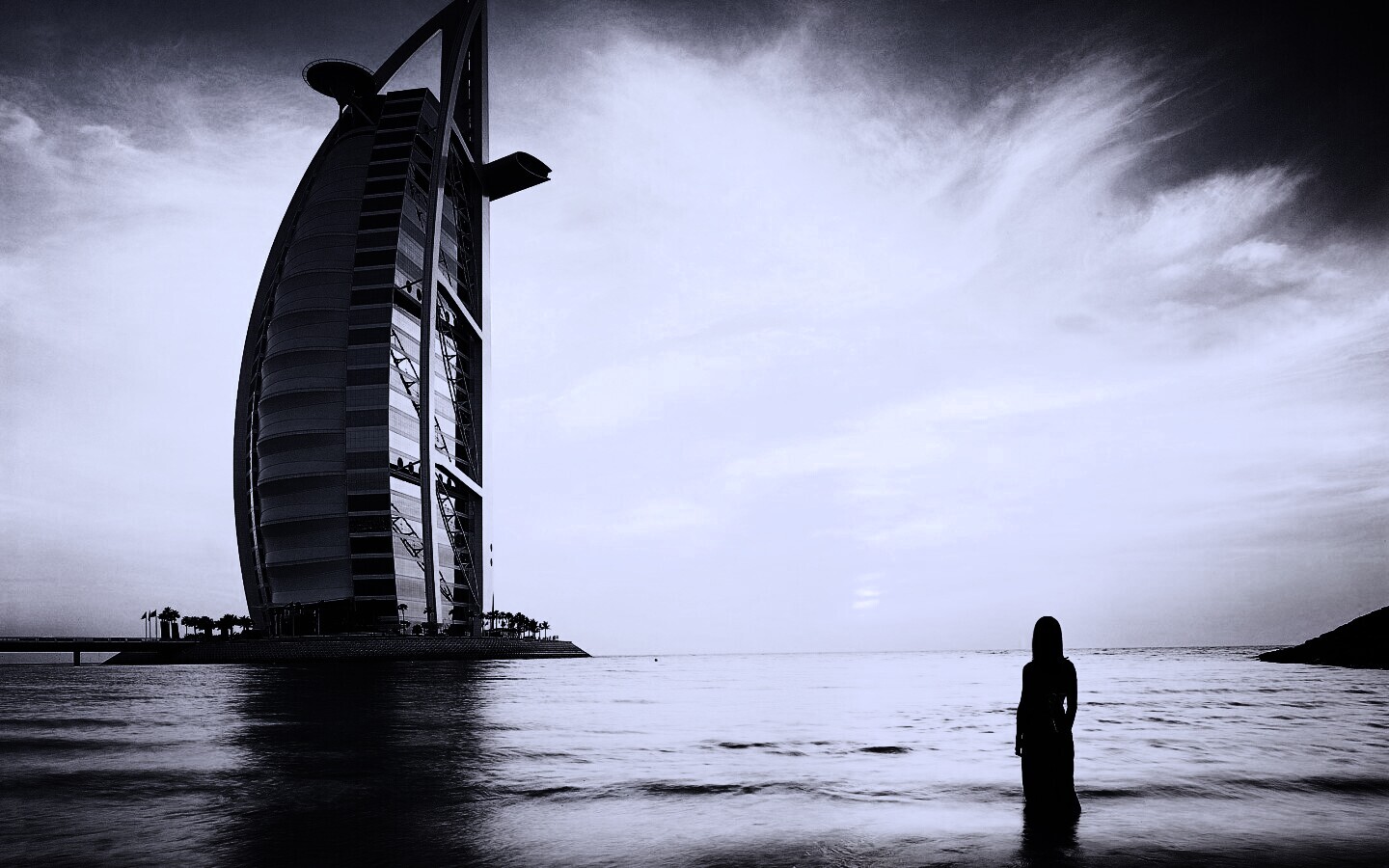 Бурдж Аль Араб в Дубае обои