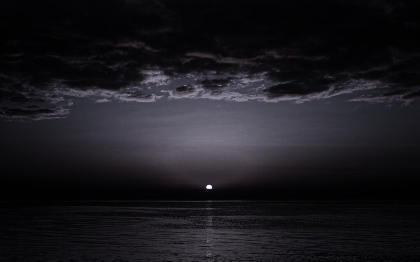 Багровый закат обои