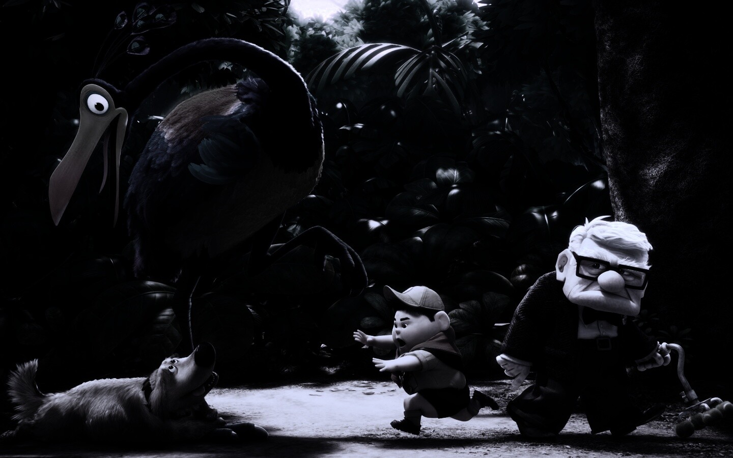 Герои мульфильма "Вверх" обои