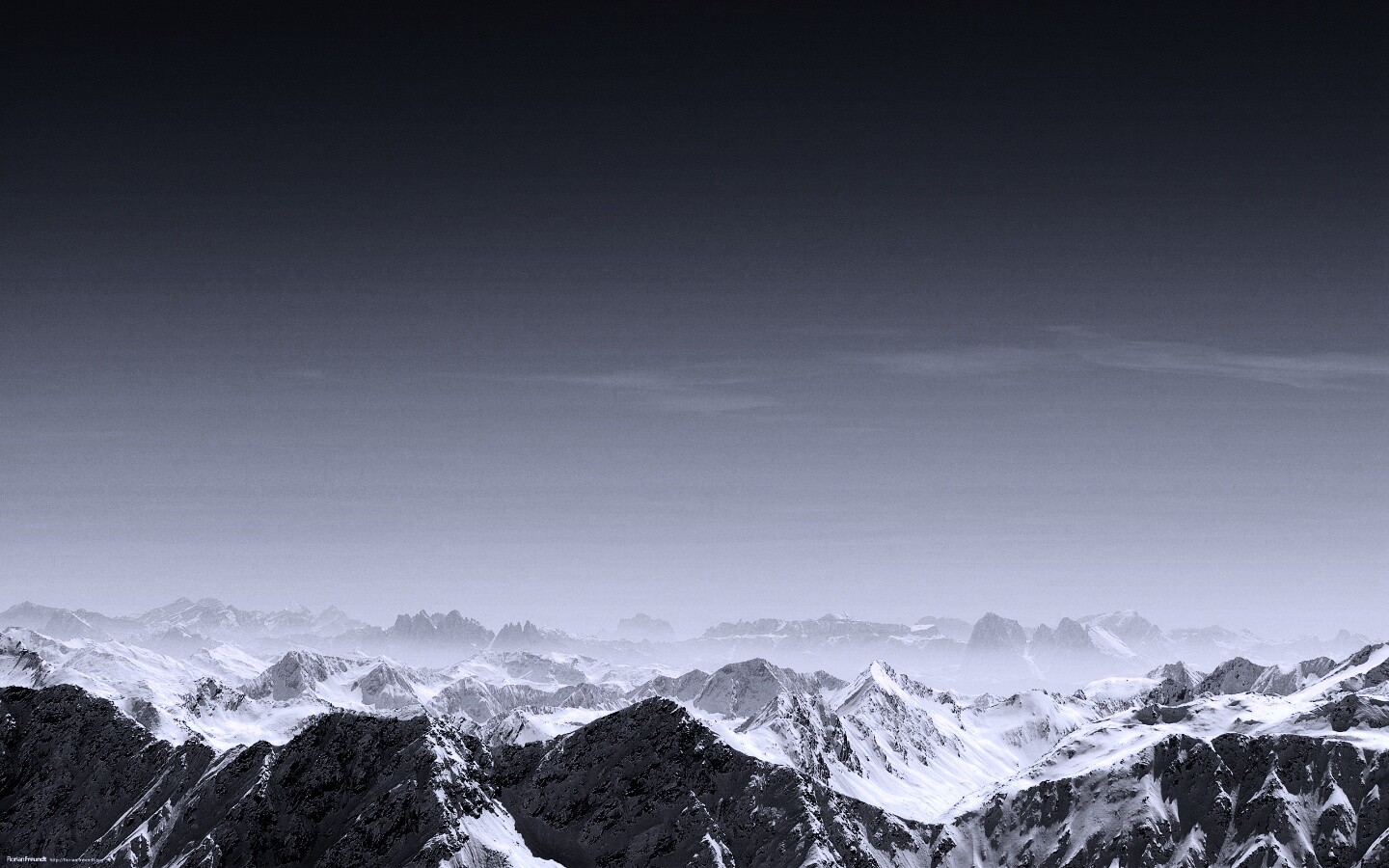 Горные вершины обои