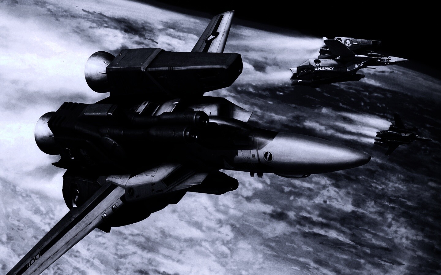 Эскадрилия легких космических истребителей обои