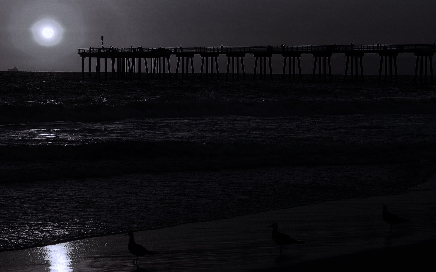 Морская терасса обои