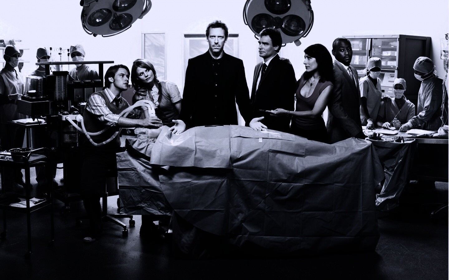 Герои сериала "Доктор Хаус" обои