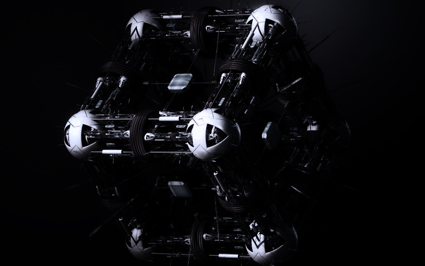 Технокуб обои