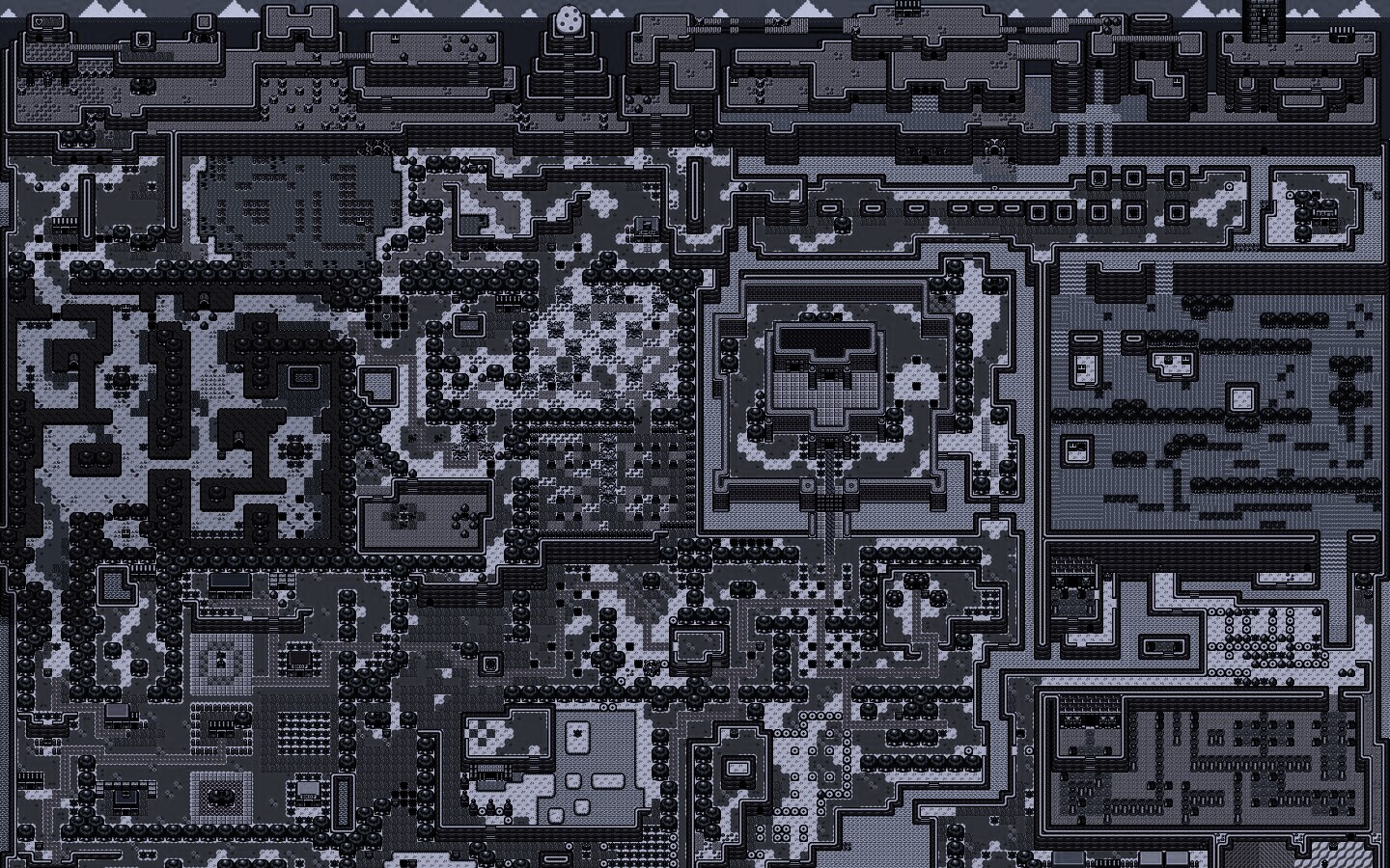 Пиксельный мир обои