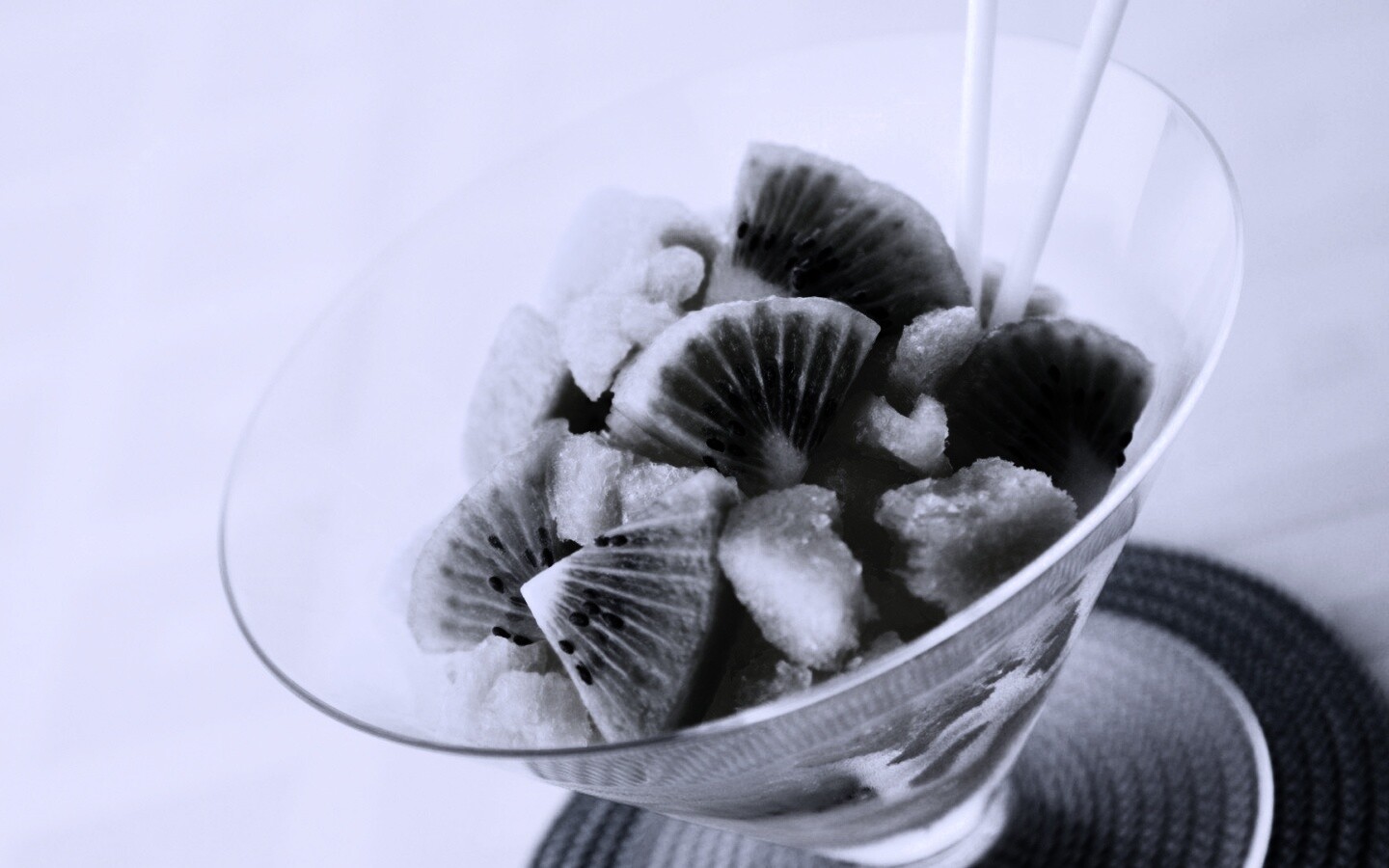 Мороженое с киви обои