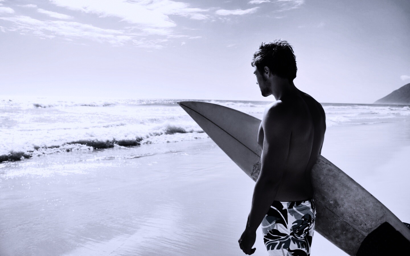 Собирается оседлать волну обои