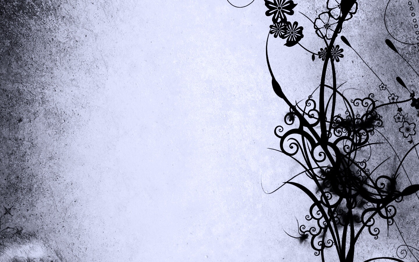 Фон с красивым черным узором обои