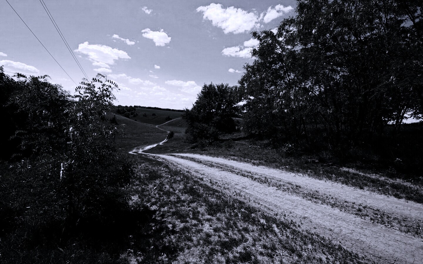 Просёлочная дорога обои