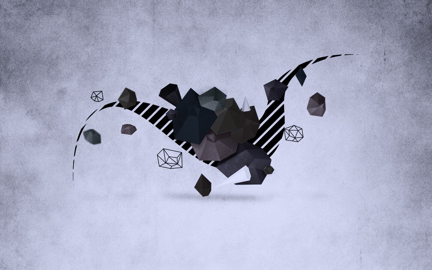 Полет абстрактной фантазии обои