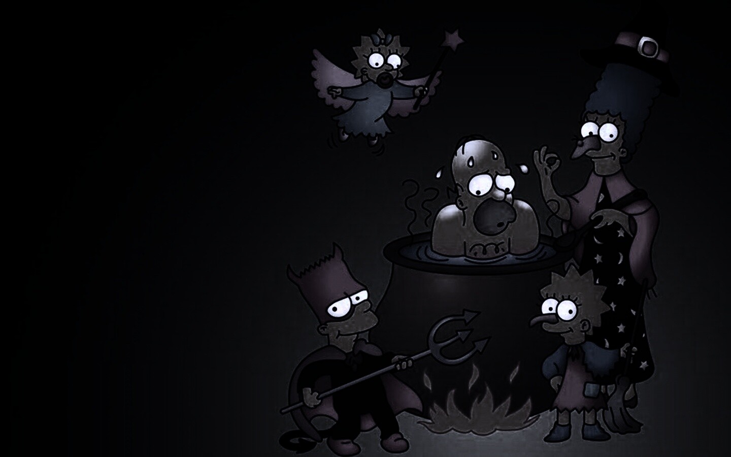 Шабаш Симпсонов обои