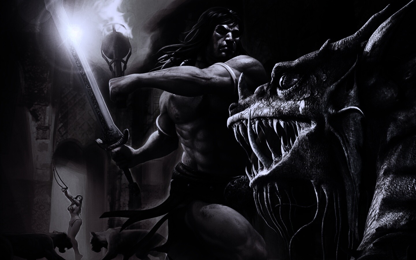 Конан-варвар обои