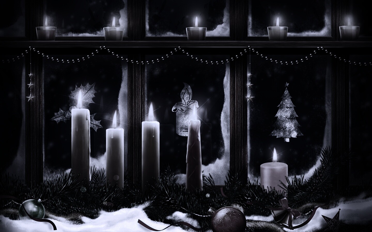 Новогоднее настроение обои