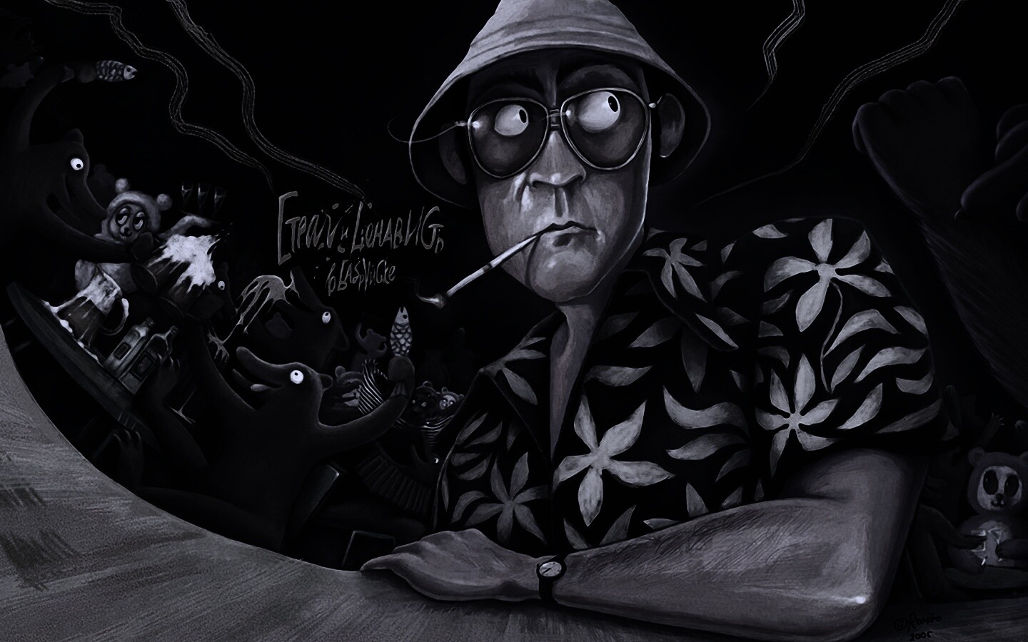 Страх и ненависть в Лас-Вегасе обои