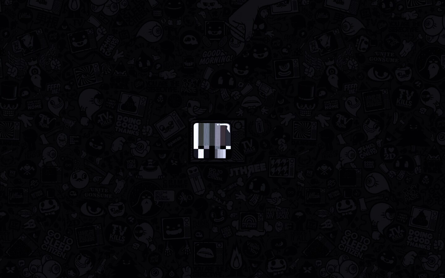 Телевидение убивает всё! обои