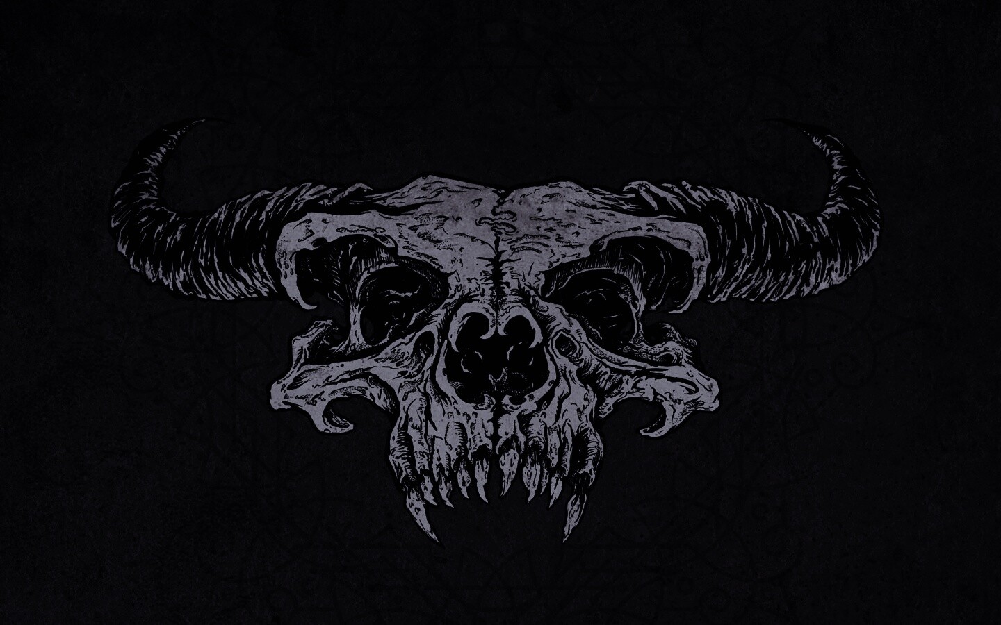 Череп дьявола обои