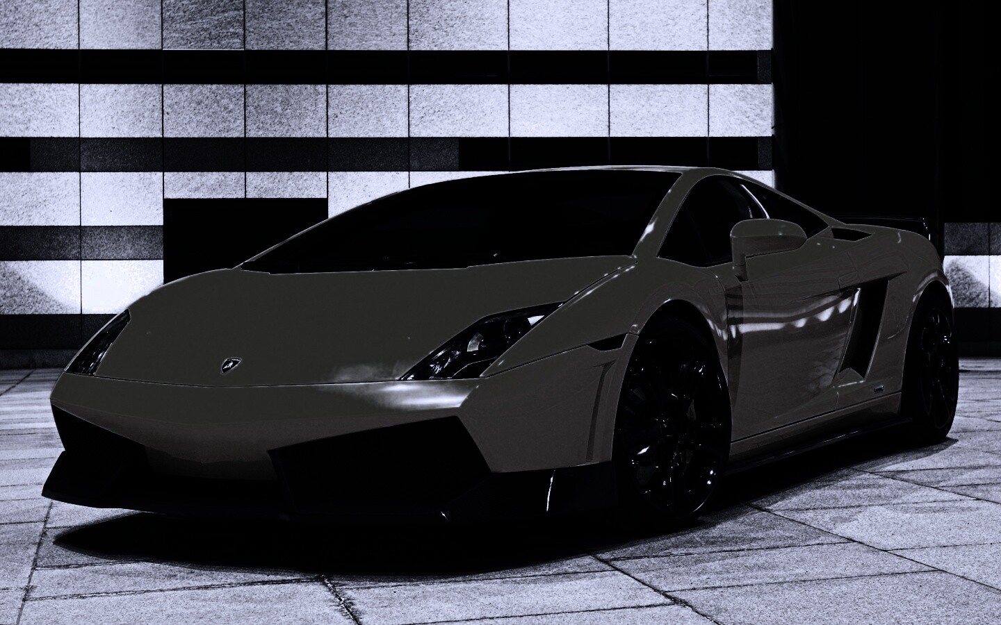 Желтый Ламборджини обои