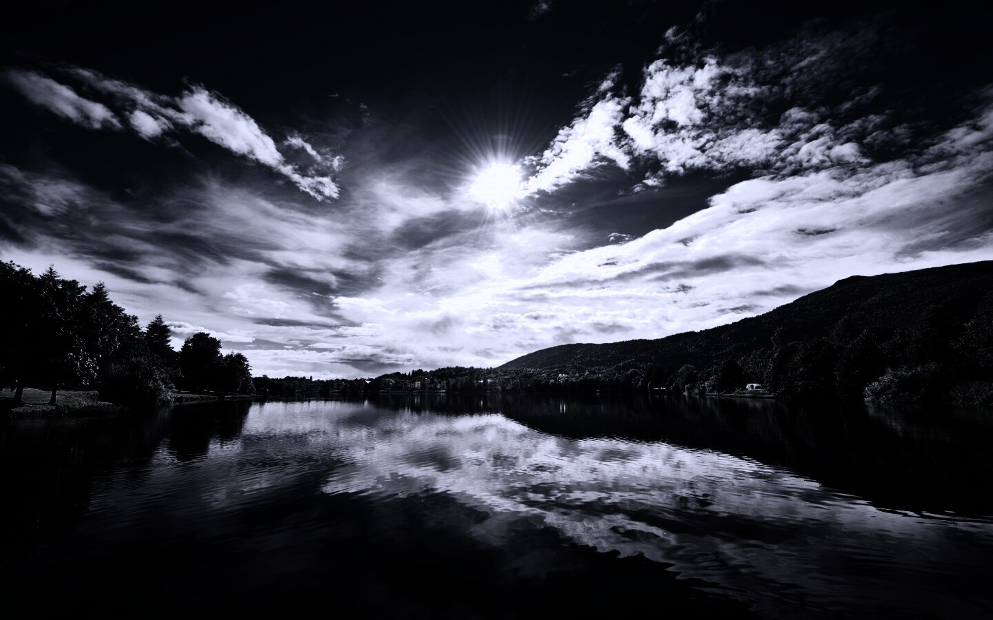 Норвежская река обои