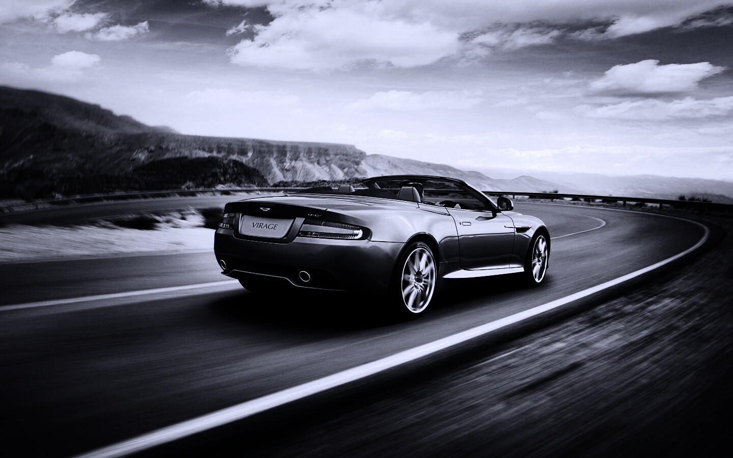 Астон кабриолет обои