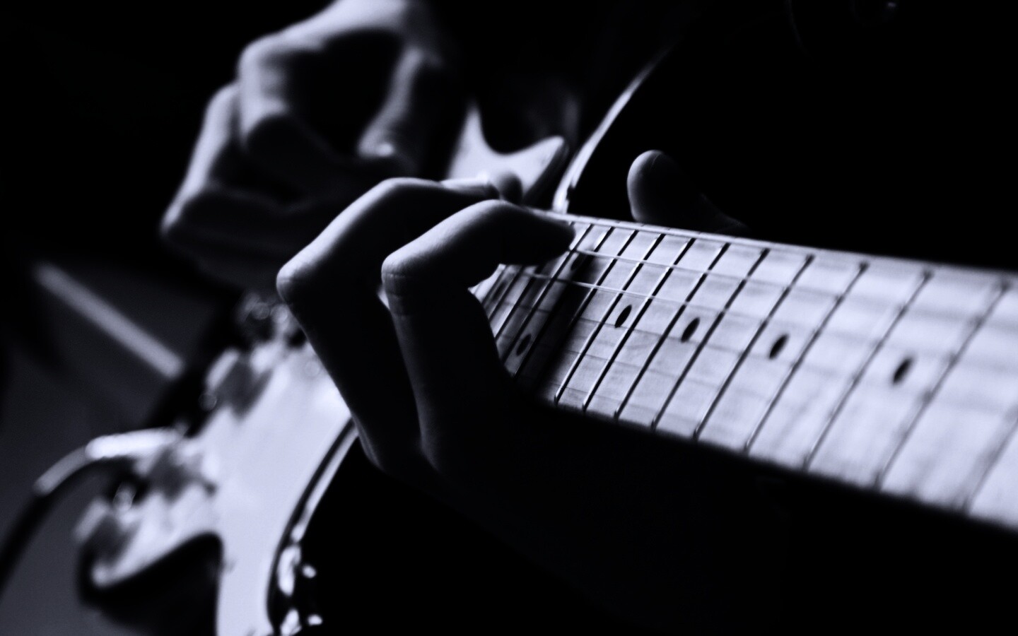 Игра на гитаре обои
