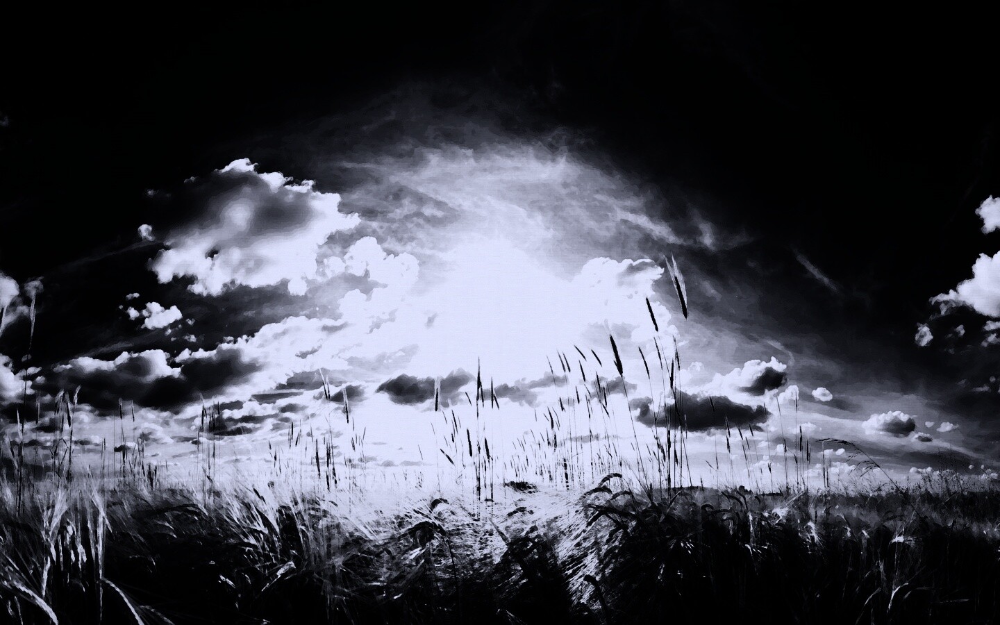 Сюрреалистичная трава обои