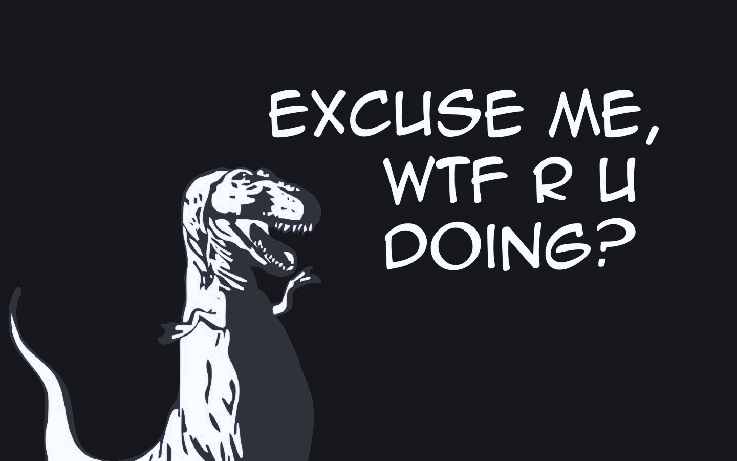 Excuse me, wtf are you doing? обои