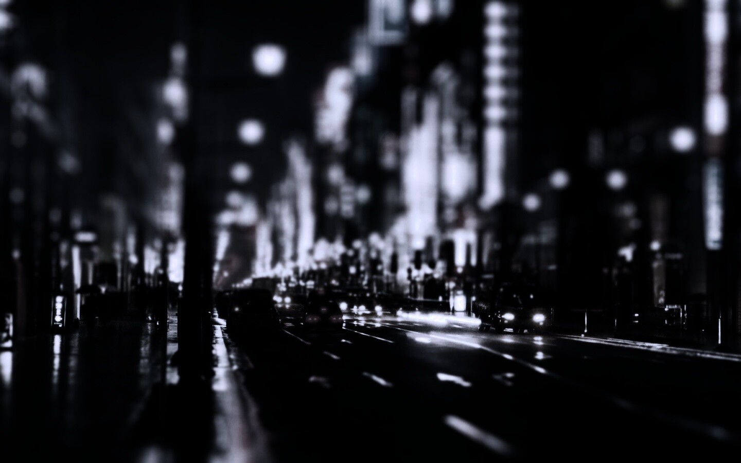 Игрушечный город огней обои