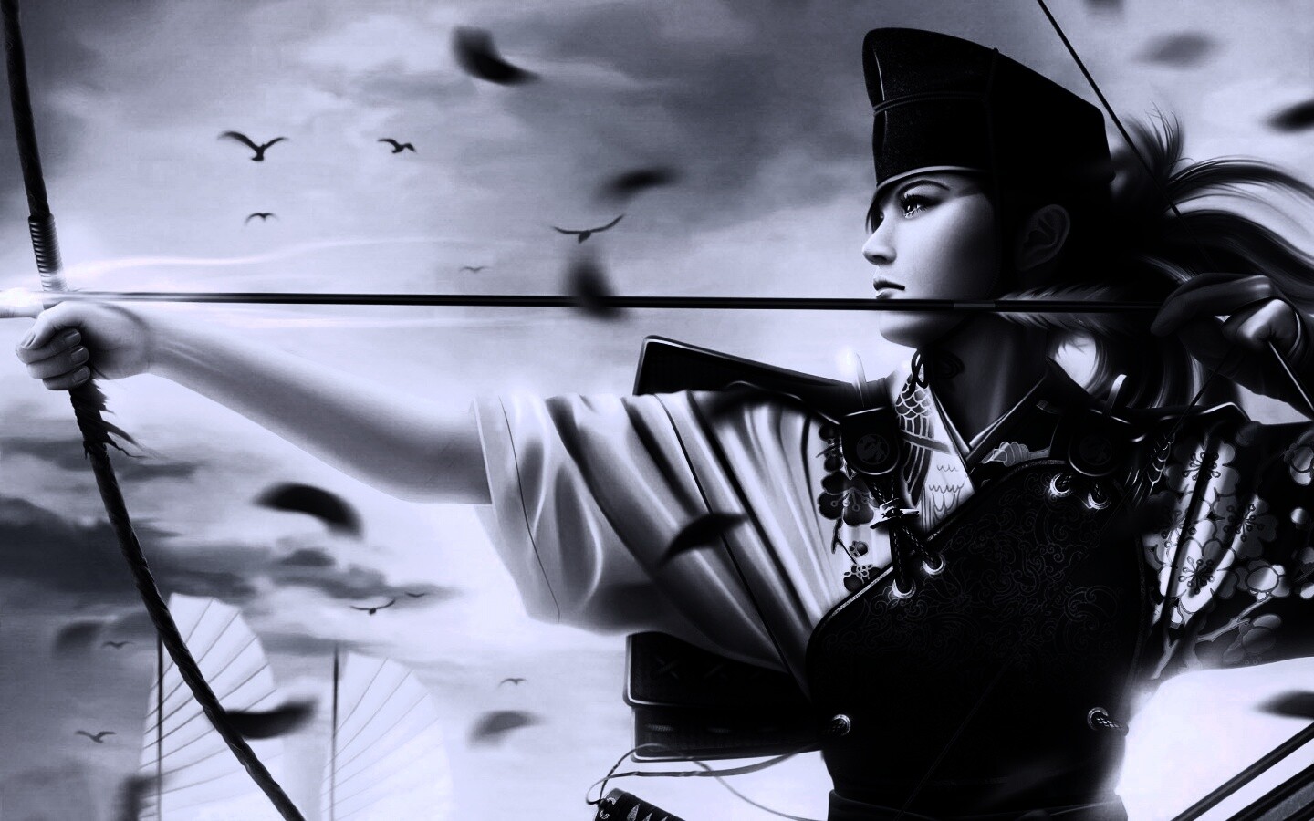 Лучница обои