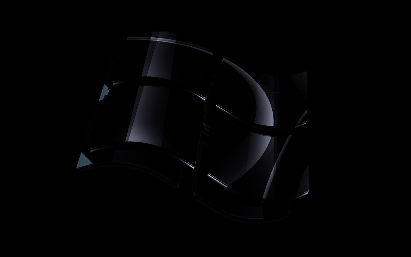 Стеклянный логотип Windows обои