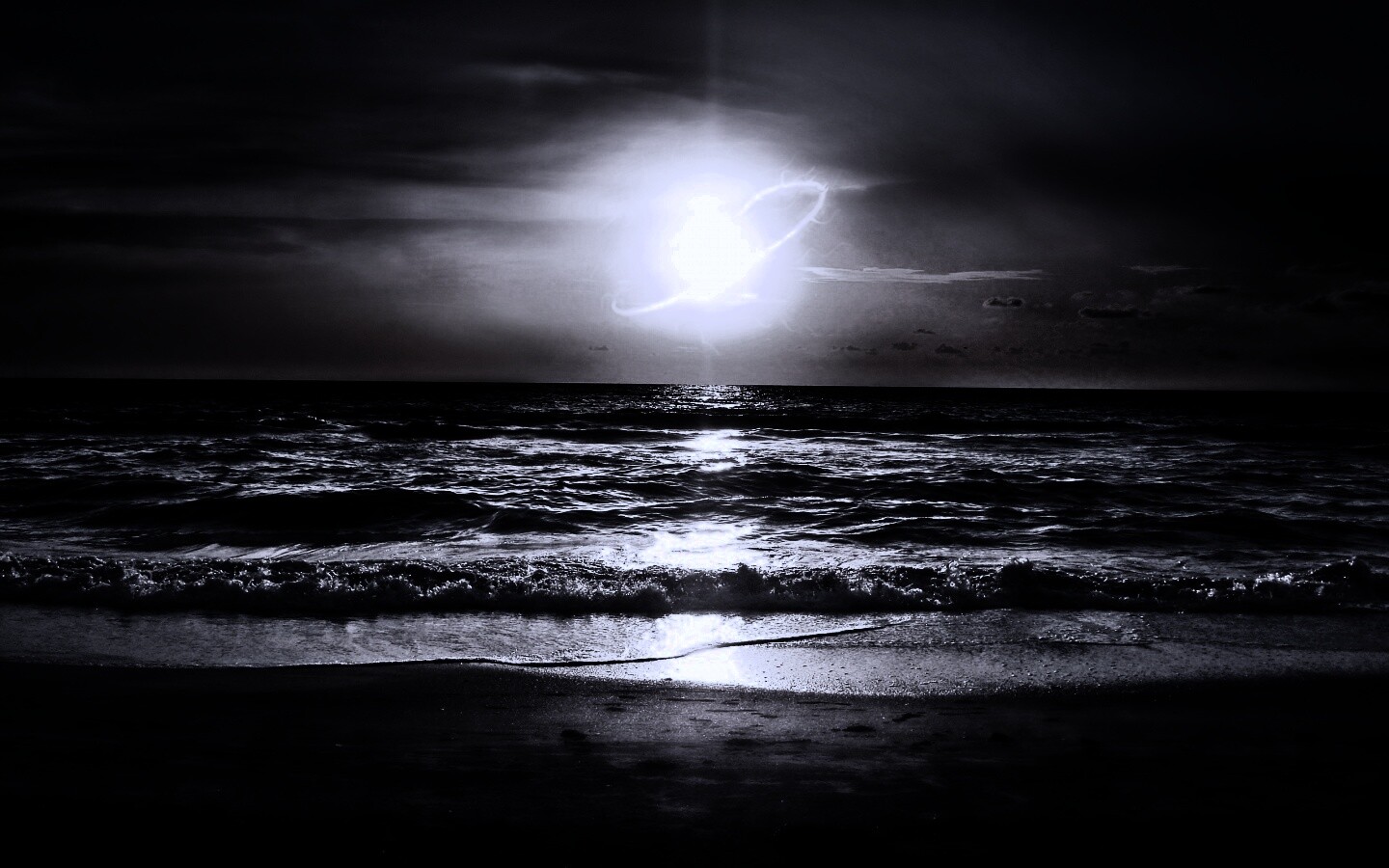 Морской закат обои