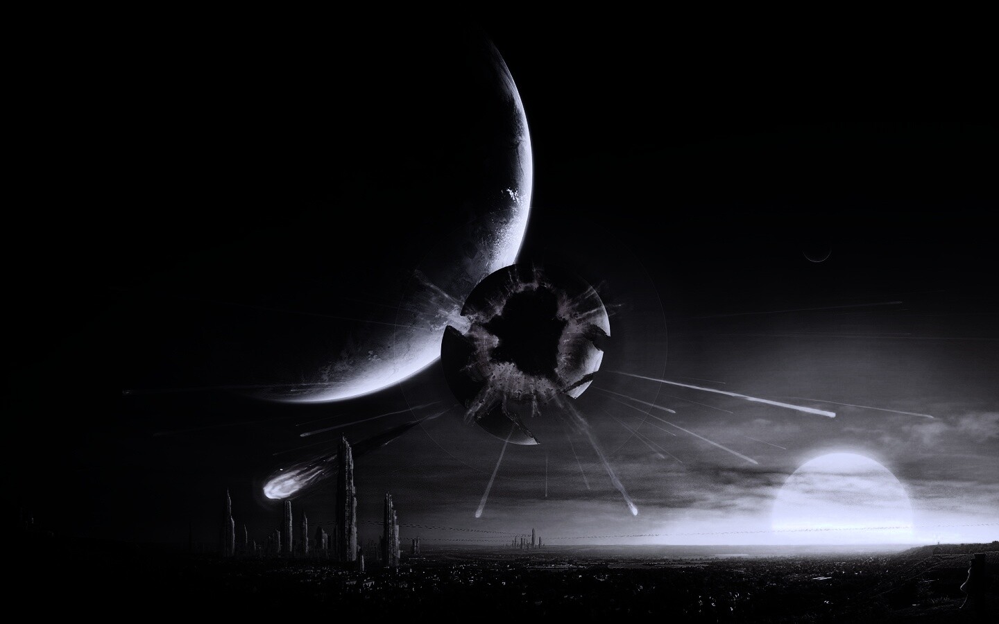 Катастрофа планетарного масштаба обои