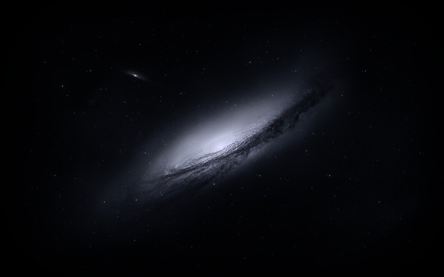 Вид на галактику обои
