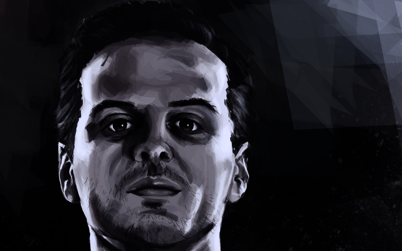 Портрет Джима Мориарти обои