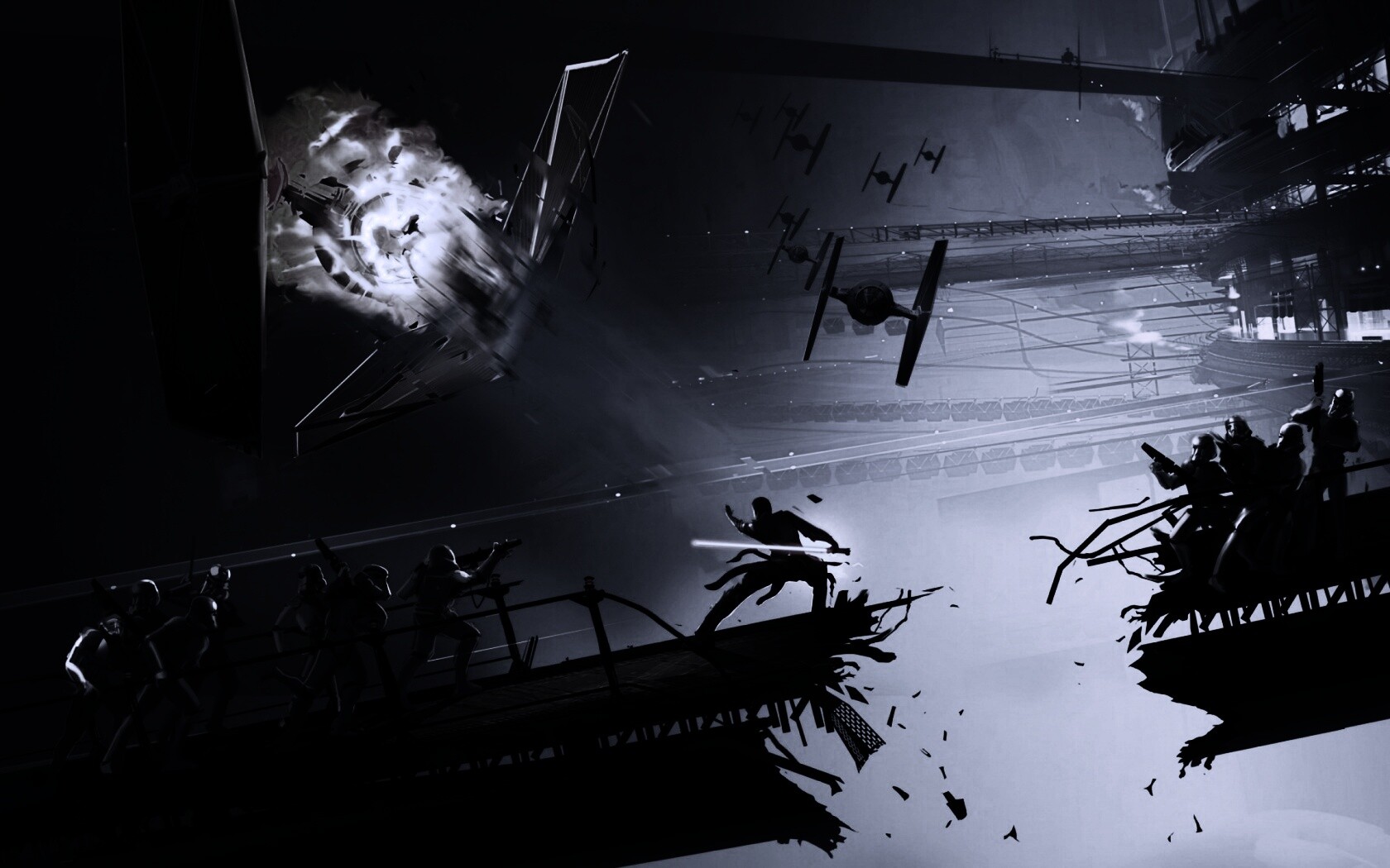 Из игры Star Wars Force Unleashed обои