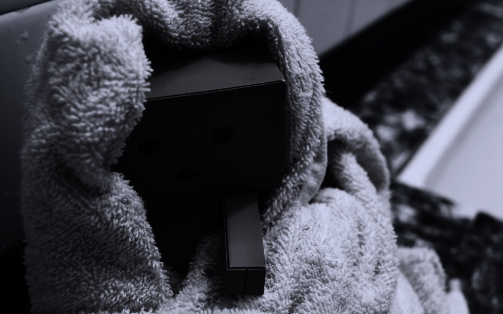 Yotsubato Danbo в полотенце обои