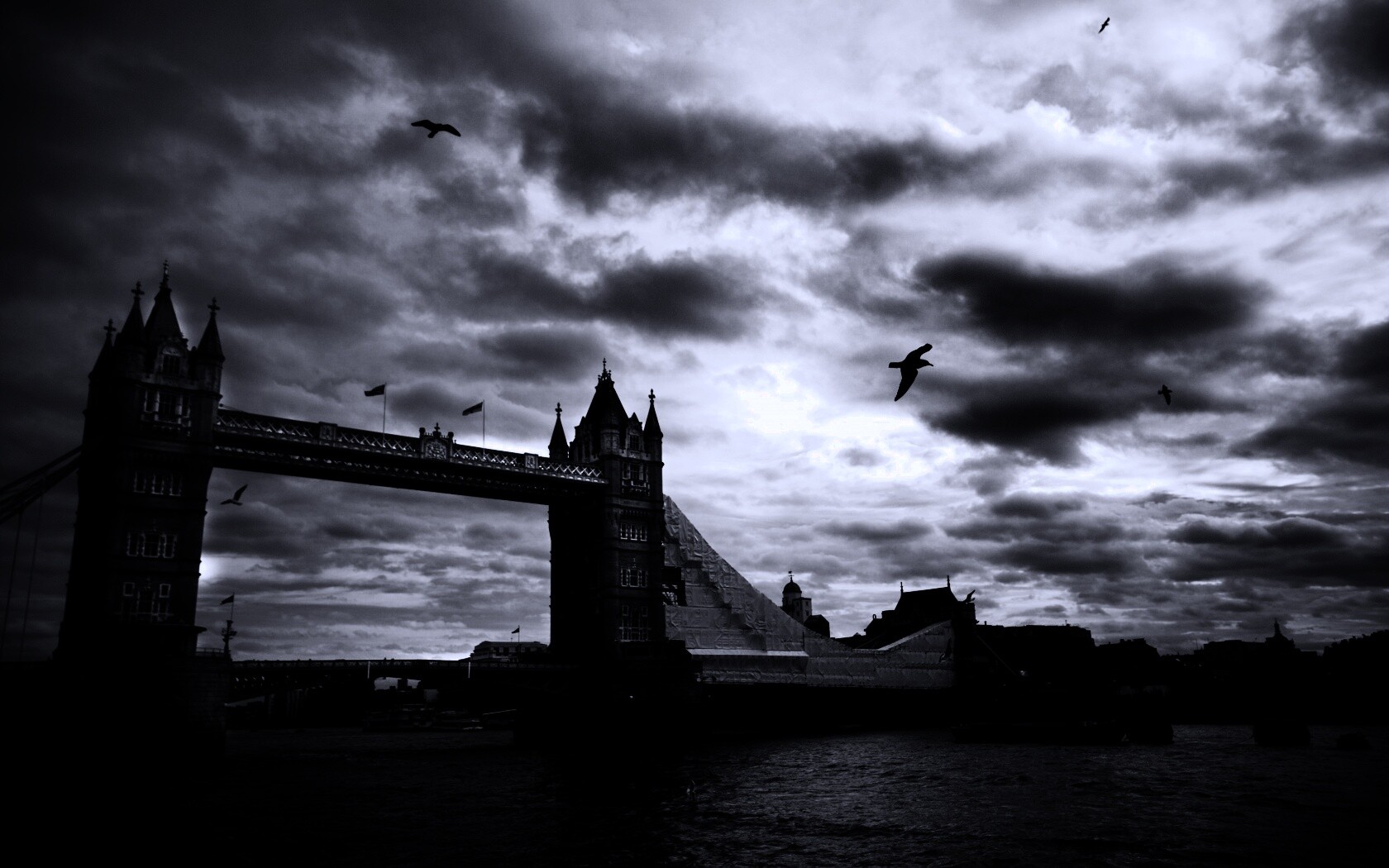 Tower Brigde на реконструкции обои